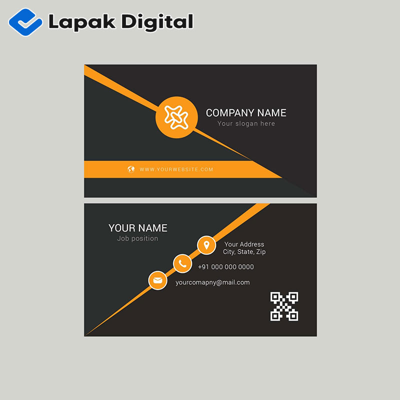 Template Business Card Minimalis Professional