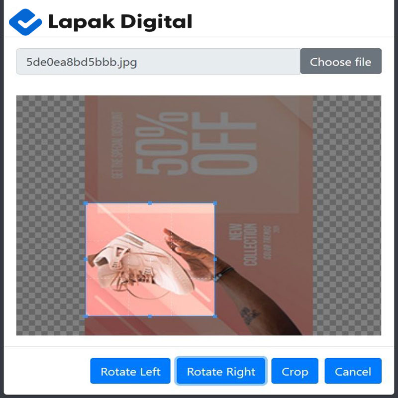Script Image Cropper & Resizer Tool for Website