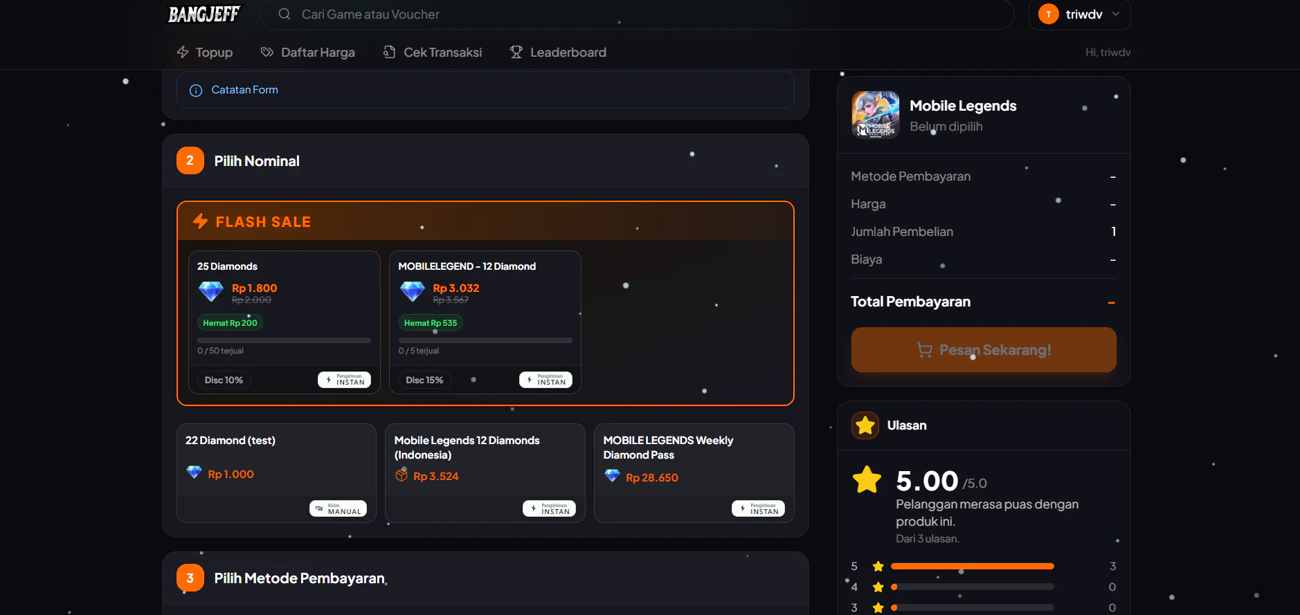 Web Top Up Game & PPOB Otomatis Terbaru 2026 Admin Panel Lengkap 5