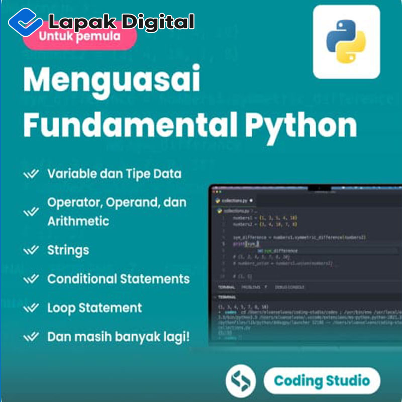 E-Course Menguasai Fundamental Python untuk Pemula