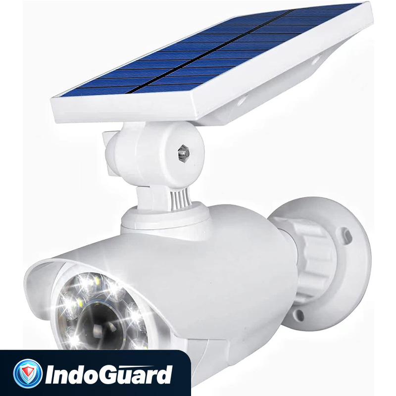 Solar-Powered Outdoor Security Light Camera