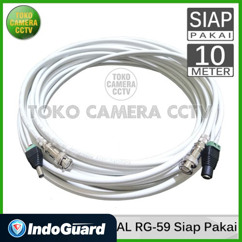 Kabel CCTV Coaxial RG59 10 Meter
