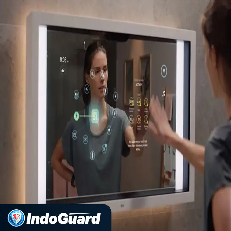 Smart Mirror with Security Alerts