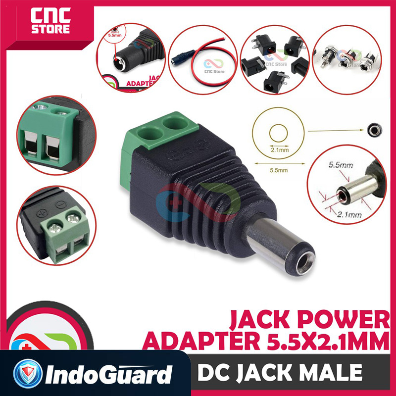 Jack Power DC 2.1×5.5mm