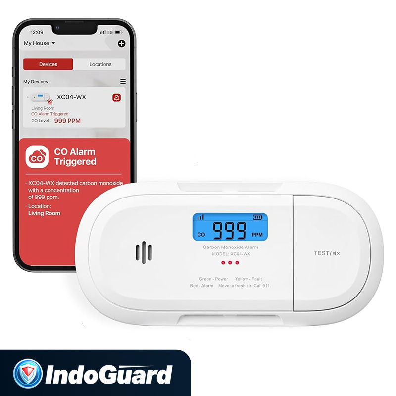 Smart Carbon Monoxide Alarm (Wi-Fi)