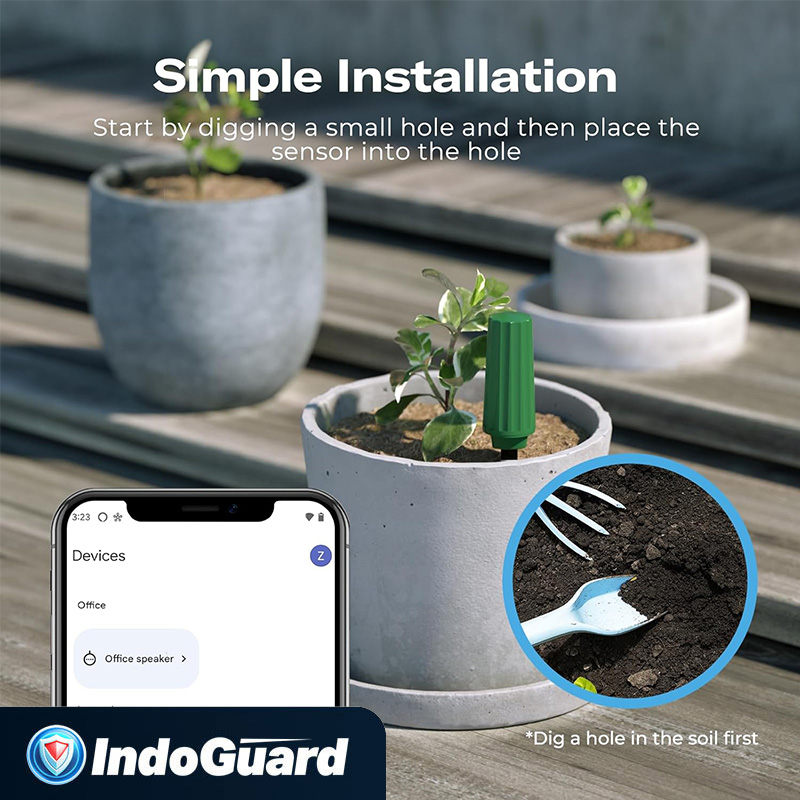 Smart Plant Soil Moisture Sensor