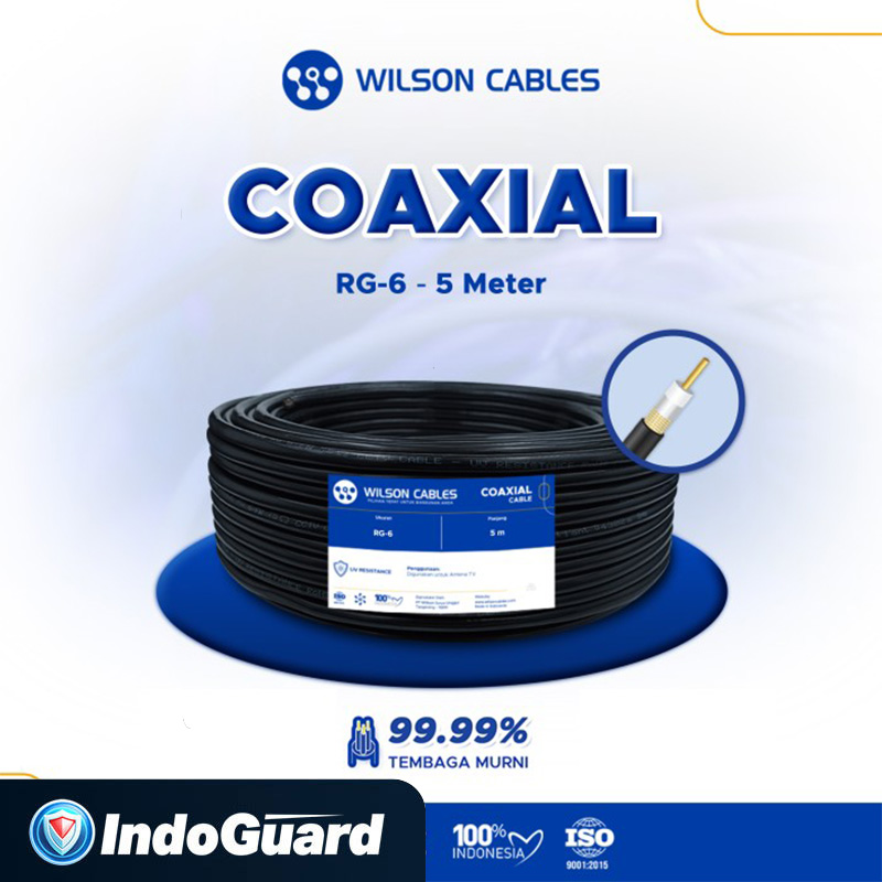 Kabel CCTV Coaxial RG 6 FW-OHM 75 5 M