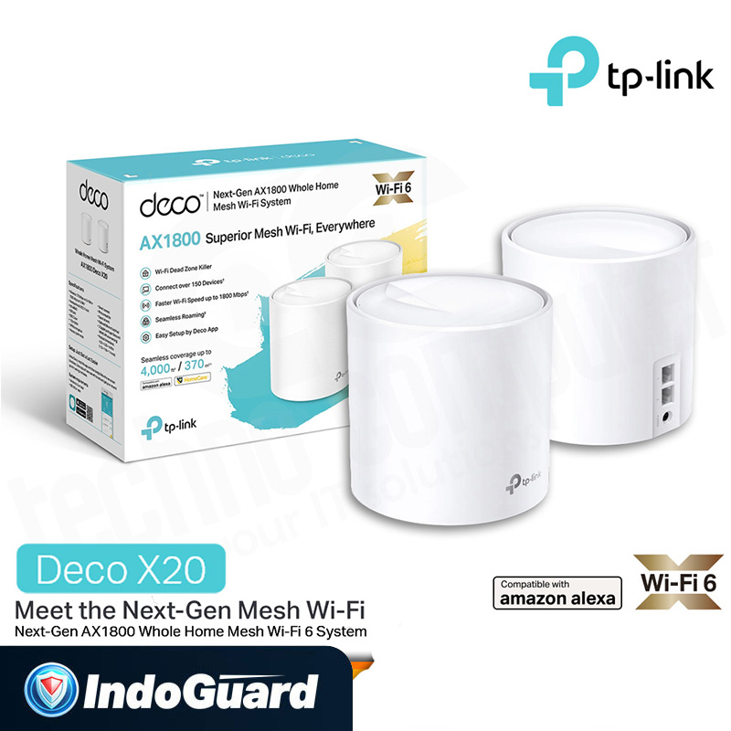 TP-Link Deco X20 Mesh Wi-Fi 6 Kit