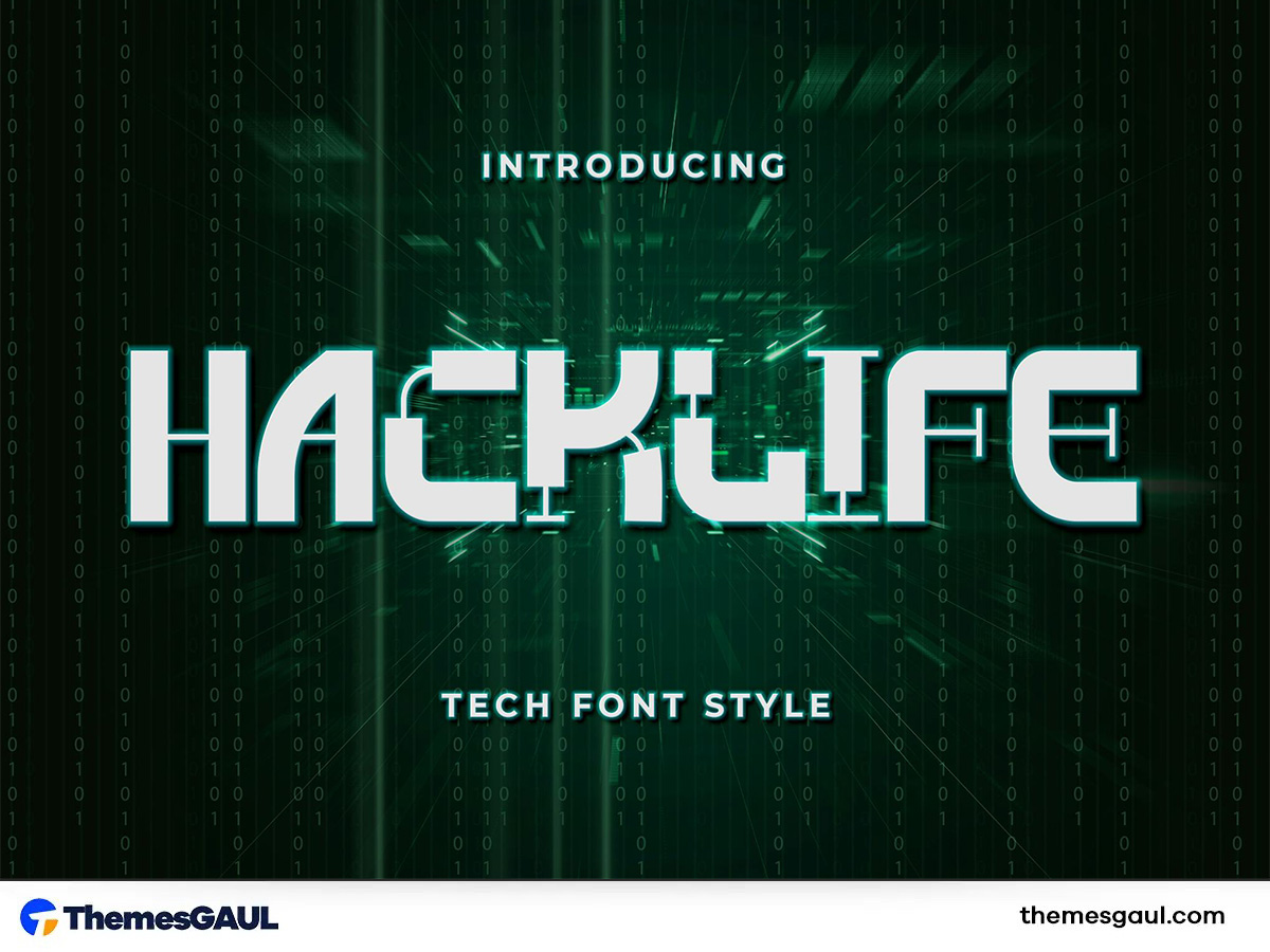 Tech Style Font