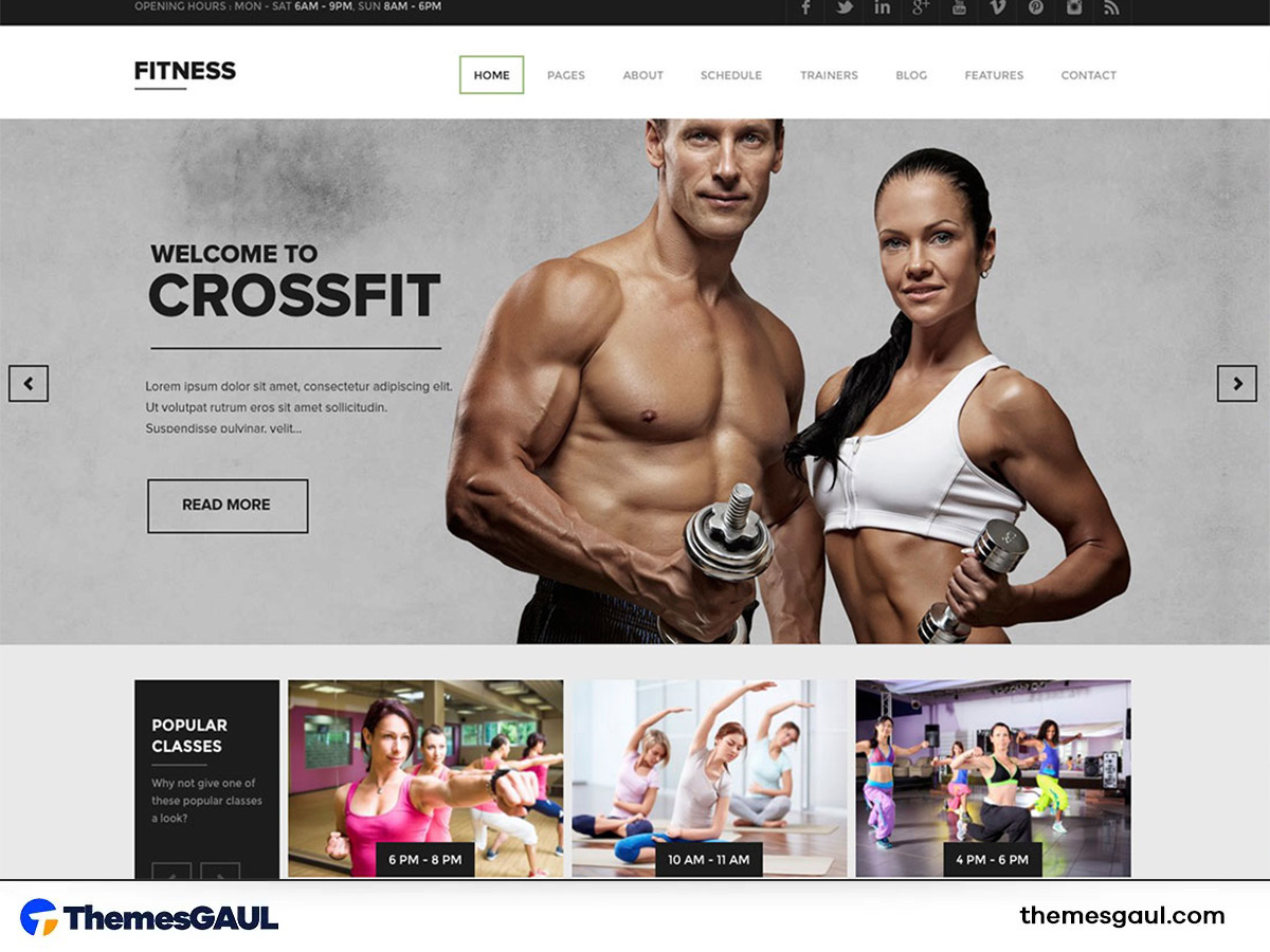 Basic Fitness Theme