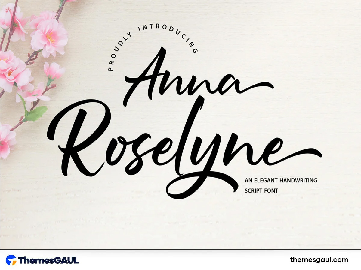 Elegant Handwritten Font