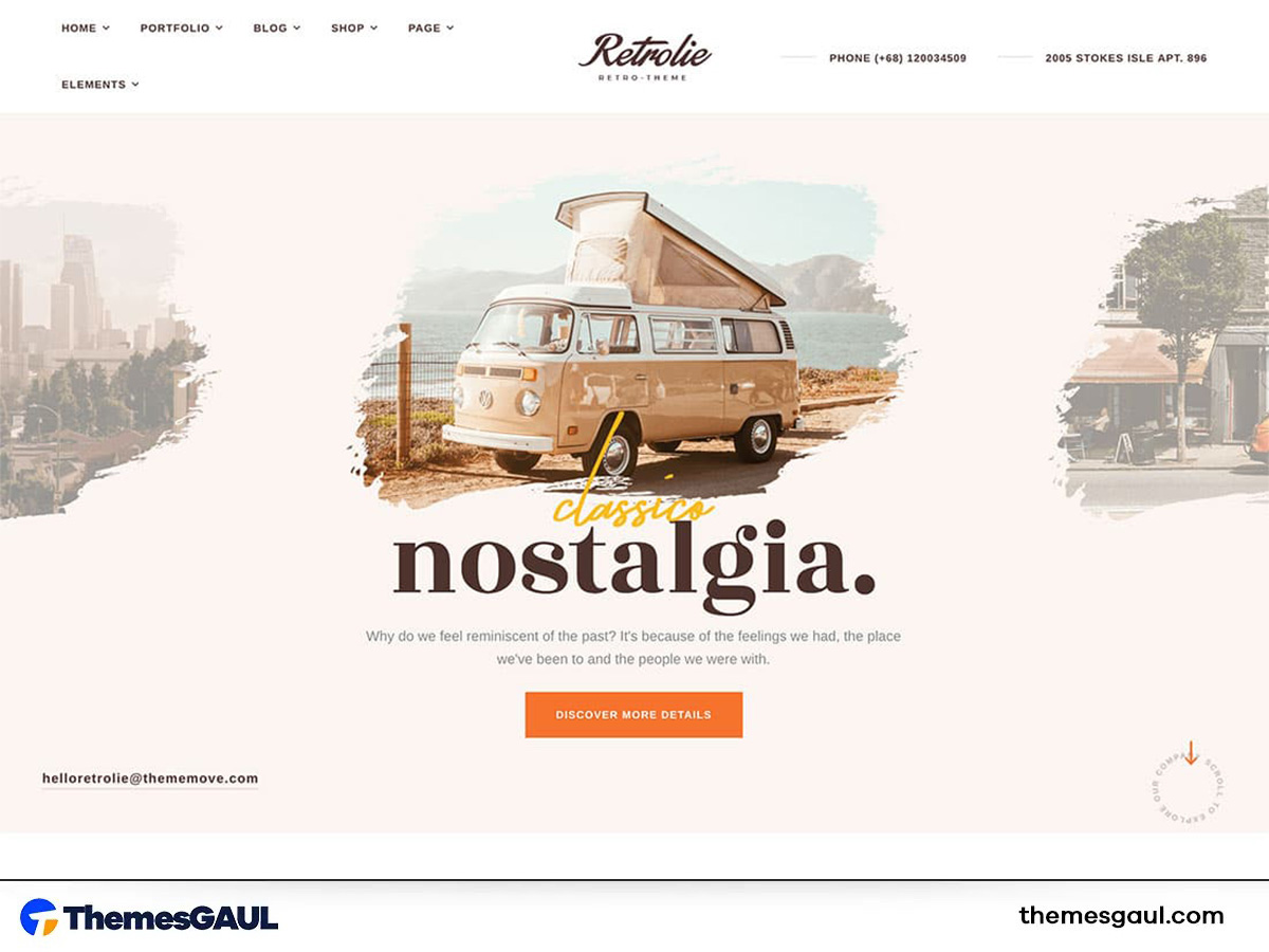 Vintage Blog Theme