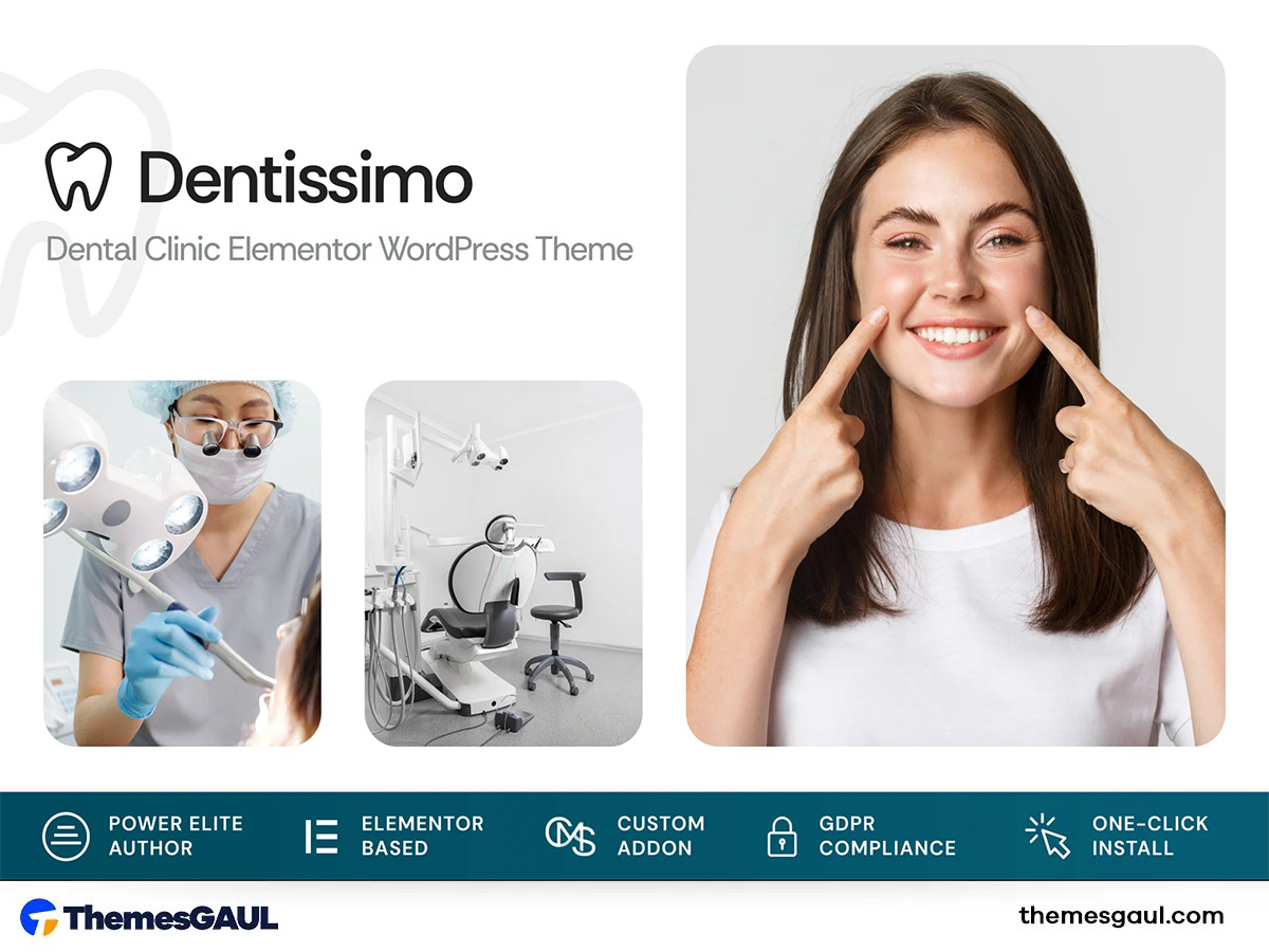Dentissimo – Medical & Dentist WordPress Theme