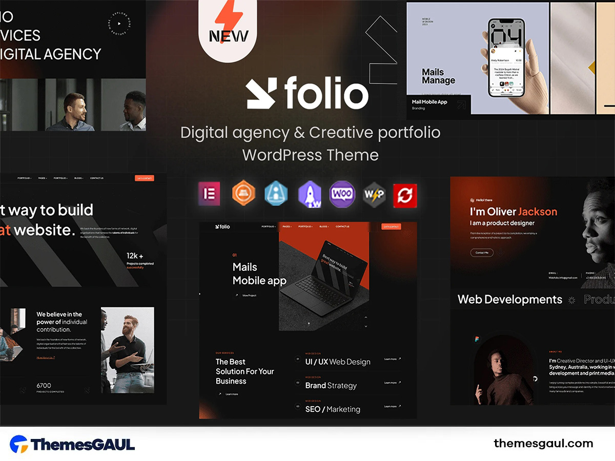 Webfolio – Creative Portfolio & Digital Agency Wor