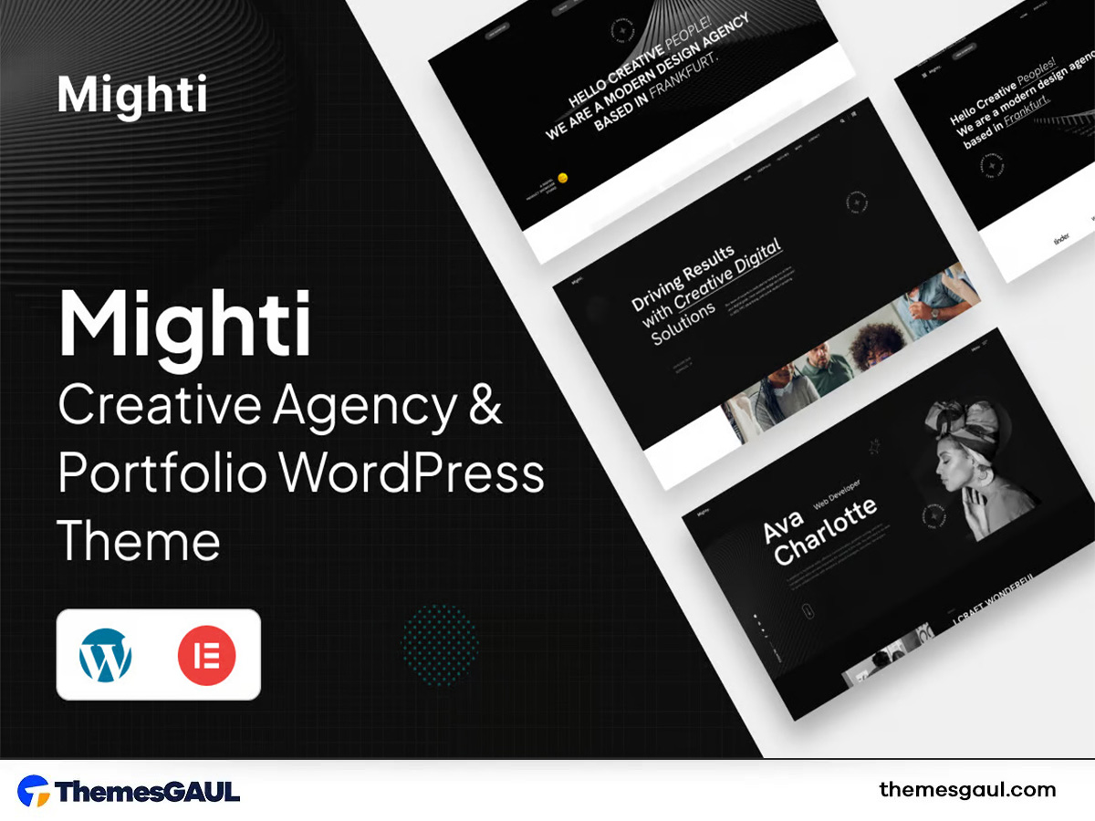 Mighti – Creative Agency & Portfolio WordPress Theme