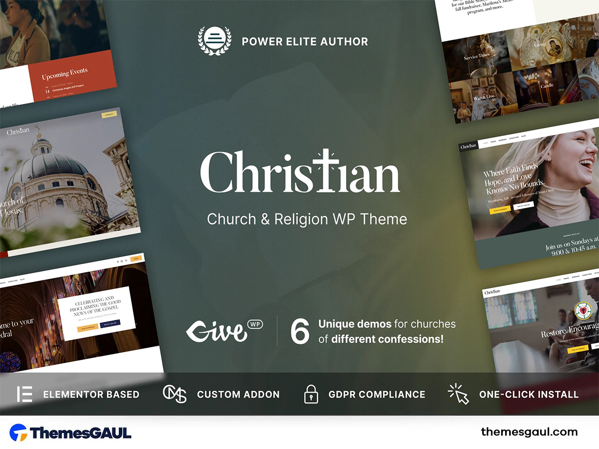 Christian – Church WordPress Theme