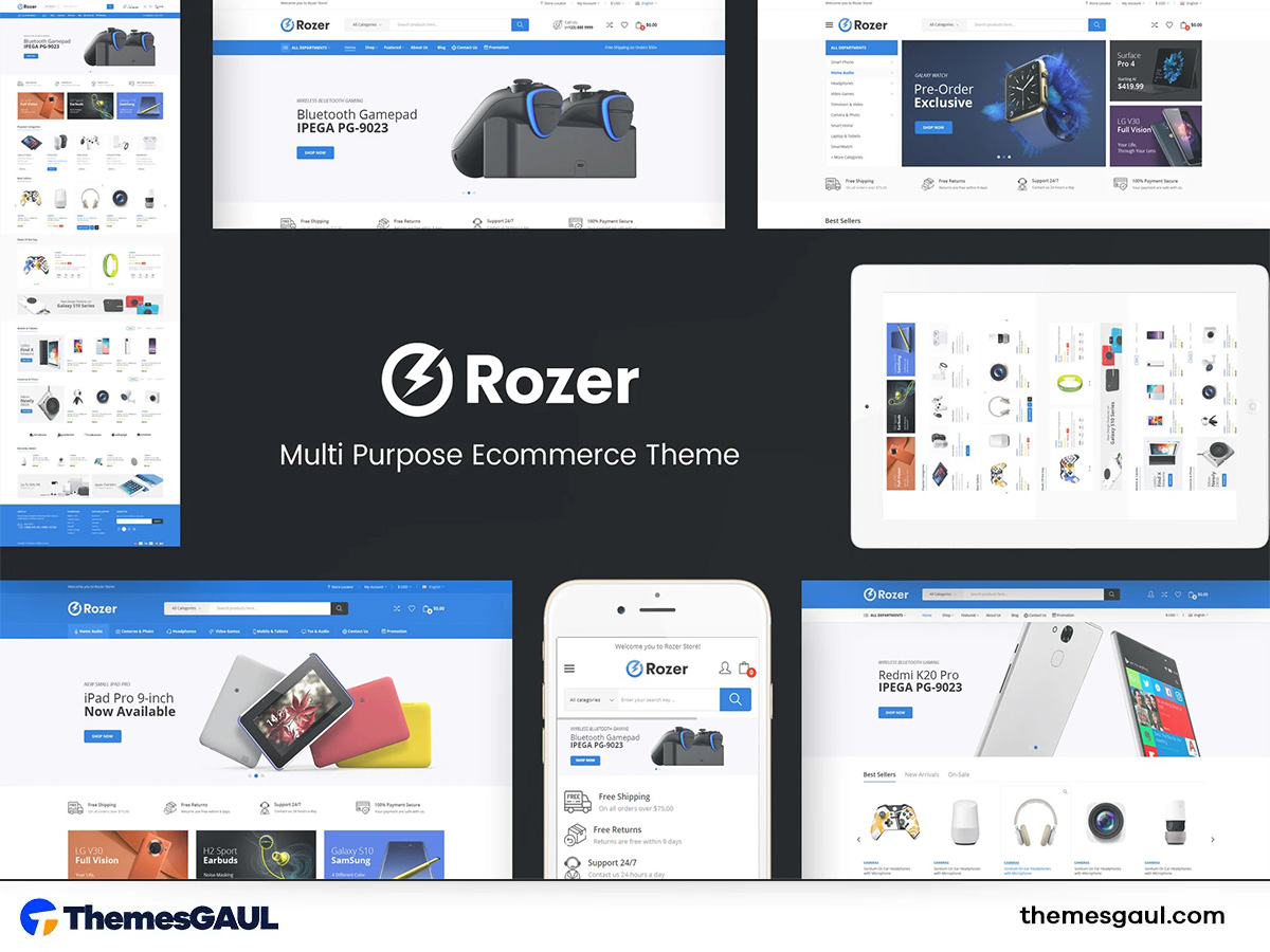 Rozer – Digital eCommerce WordPress Theme