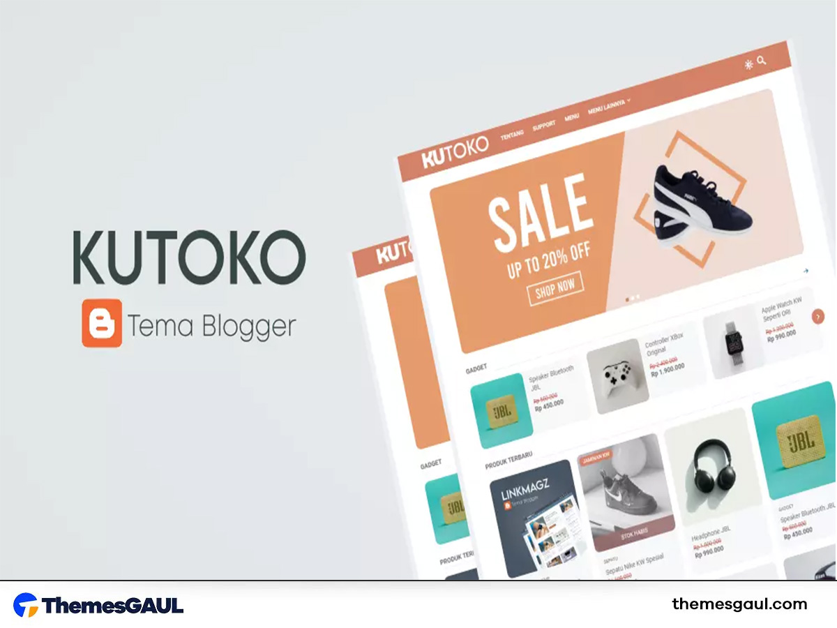 KuToko Tema Blogger