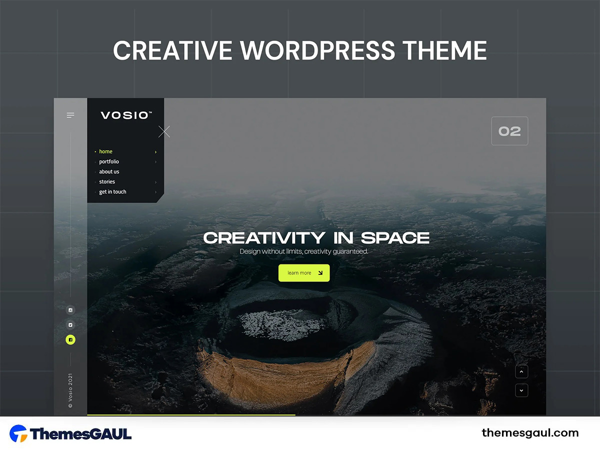 Vosio – Creative WordPress Portfolio