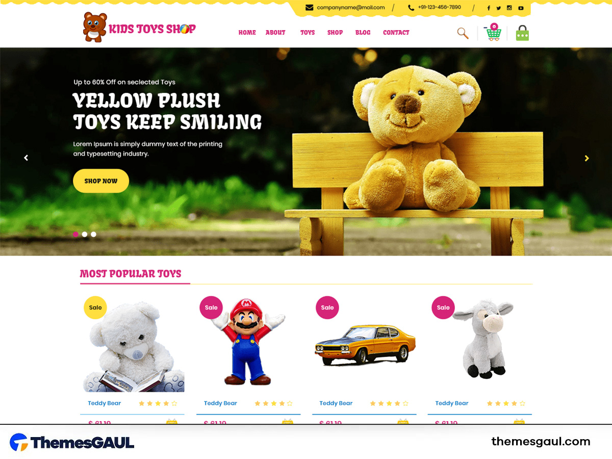 Basic Kids Store Theme