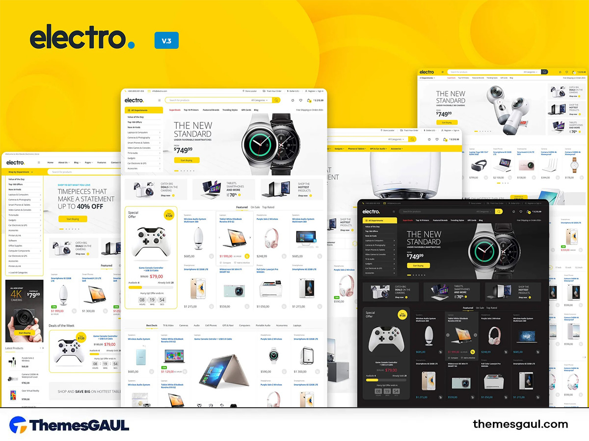Electro Electronics Store WooCommerce Theme