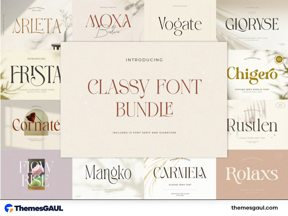 Minimalist Font Pack