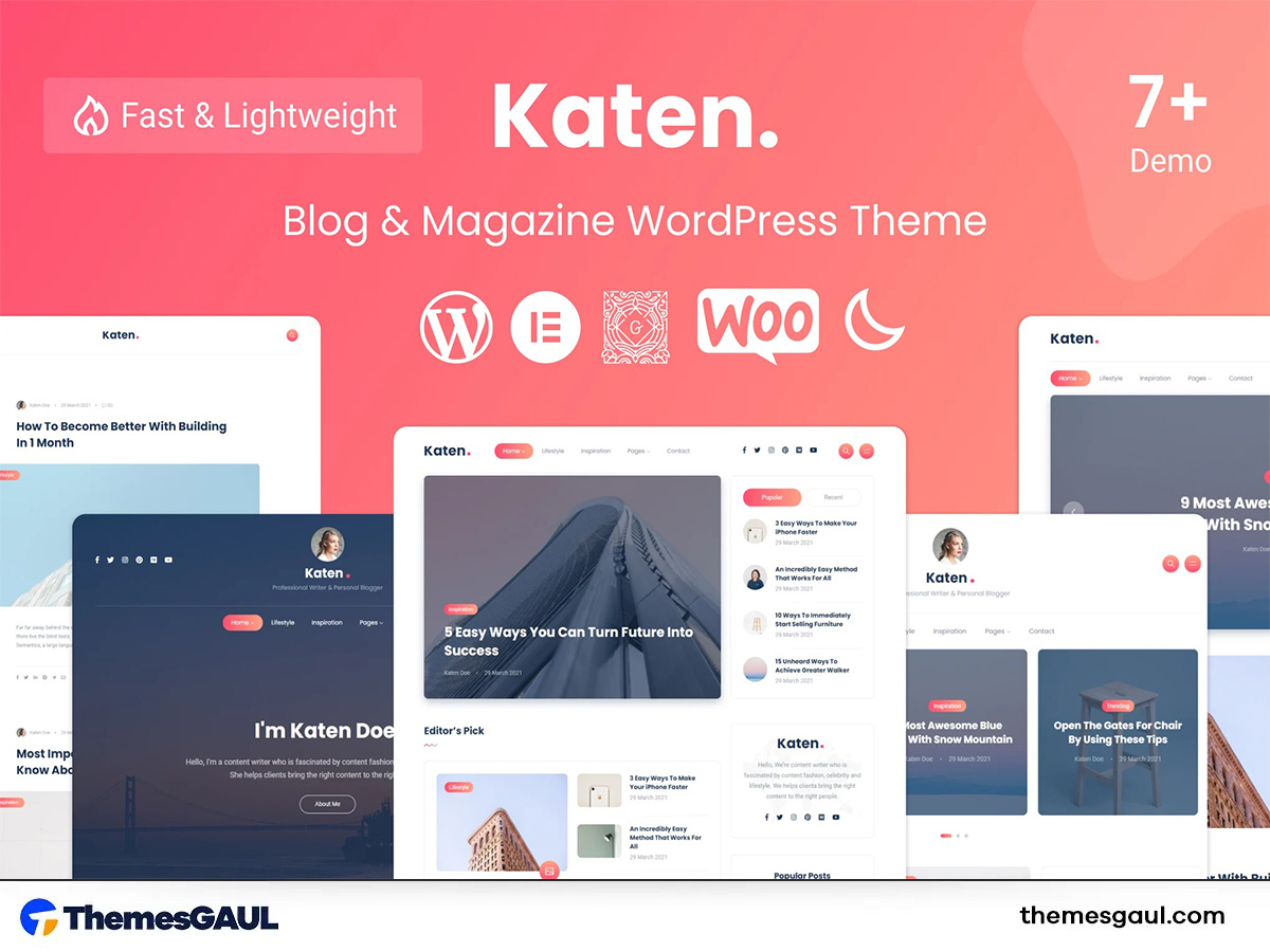 Katen – Blog & Magazine WordPress Theme