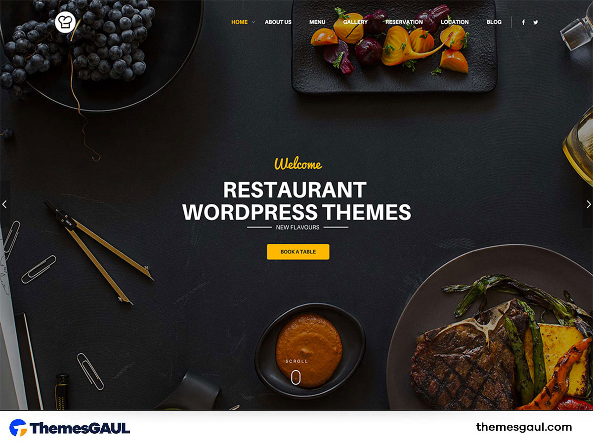 Simple Restaurant Theme