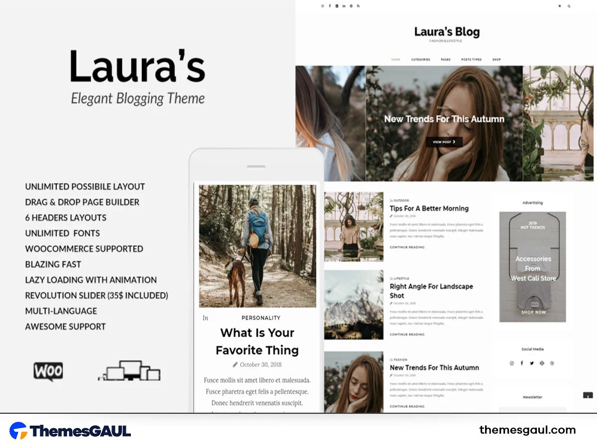 Basic Personal Blog Theme